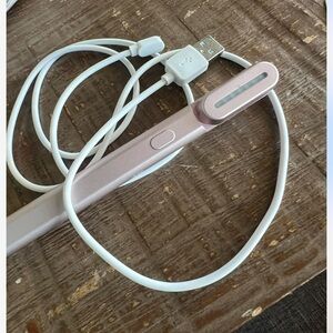 Solawave Portable Pink USB Rechargeable LED Light - Slim Design